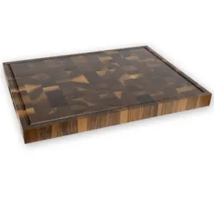 End grain cutting board - additional view